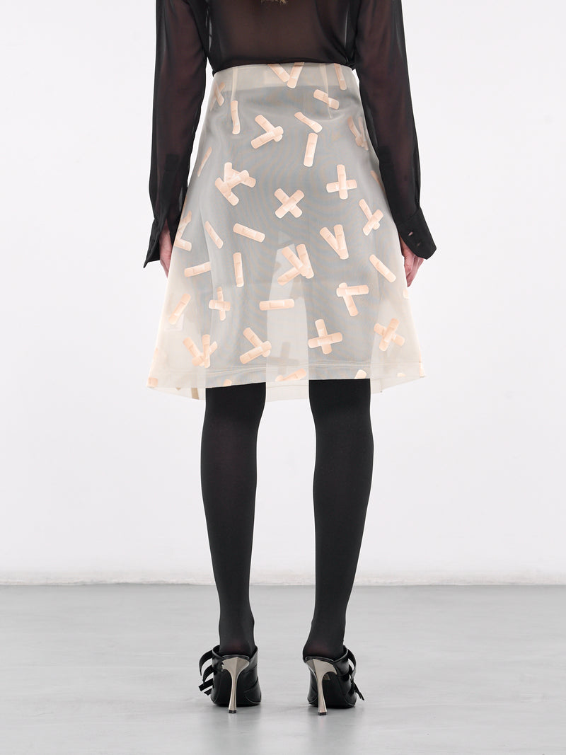 Bandaid Skirt (0008-BANDAID-ECRU)