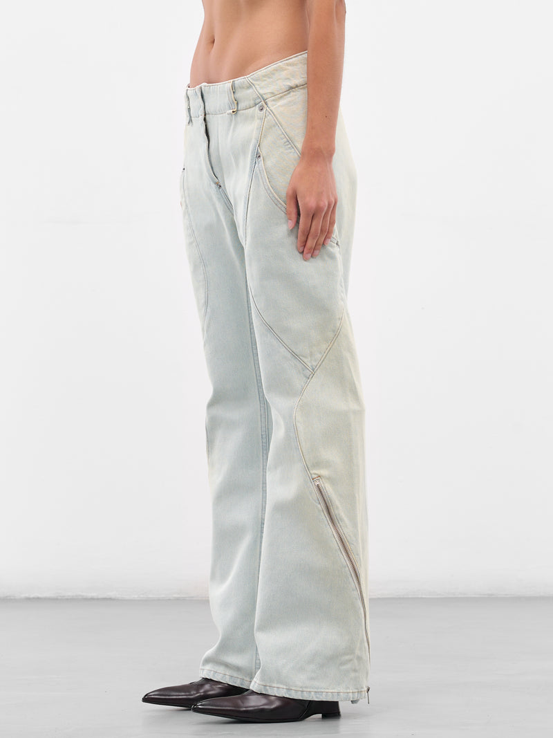 Levi's Carina Denim Flare Jeans (003IP-0001-LUPIN)