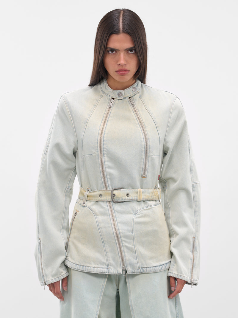 Levi's Carina Denim Belted Jacket (003IR-0001-LUPIN)