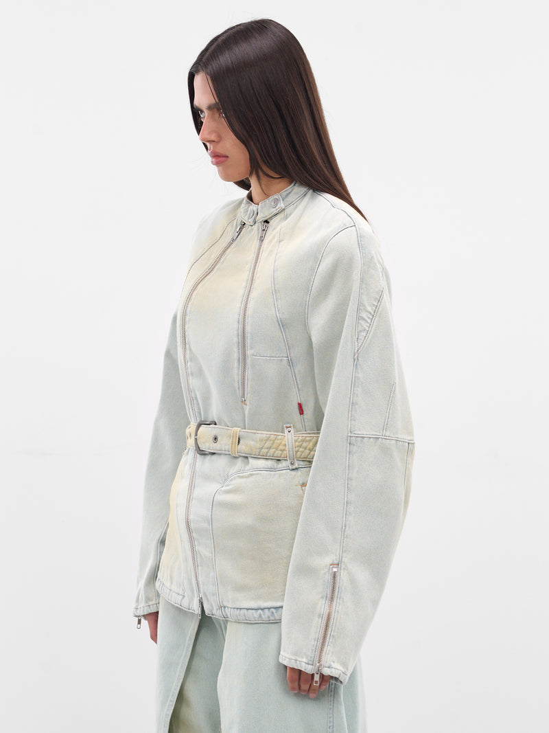 Levi's Carina Denim Belted Jacket (003IR-0001-LUPIN)