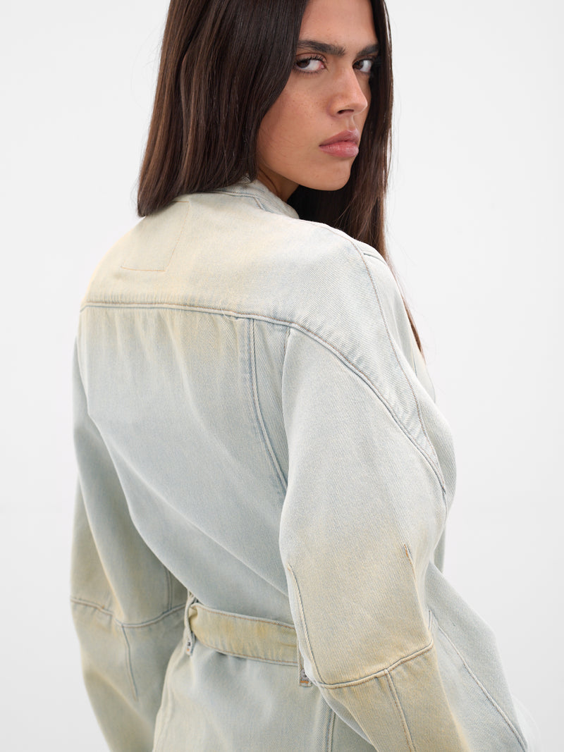 Levi's Carina Denim Belted Jacket (003IR-0001-LUPIN)