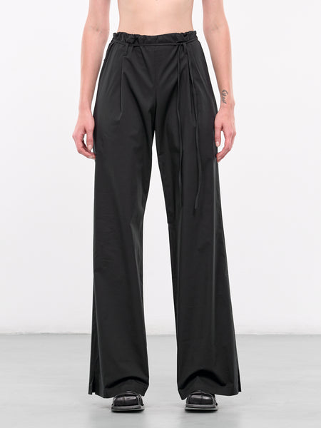 BLACK LOOSE STRAIGHT SLACKS 2912P スラックス Black Loose Straight Surplus Trousers by Levi's on Sale
