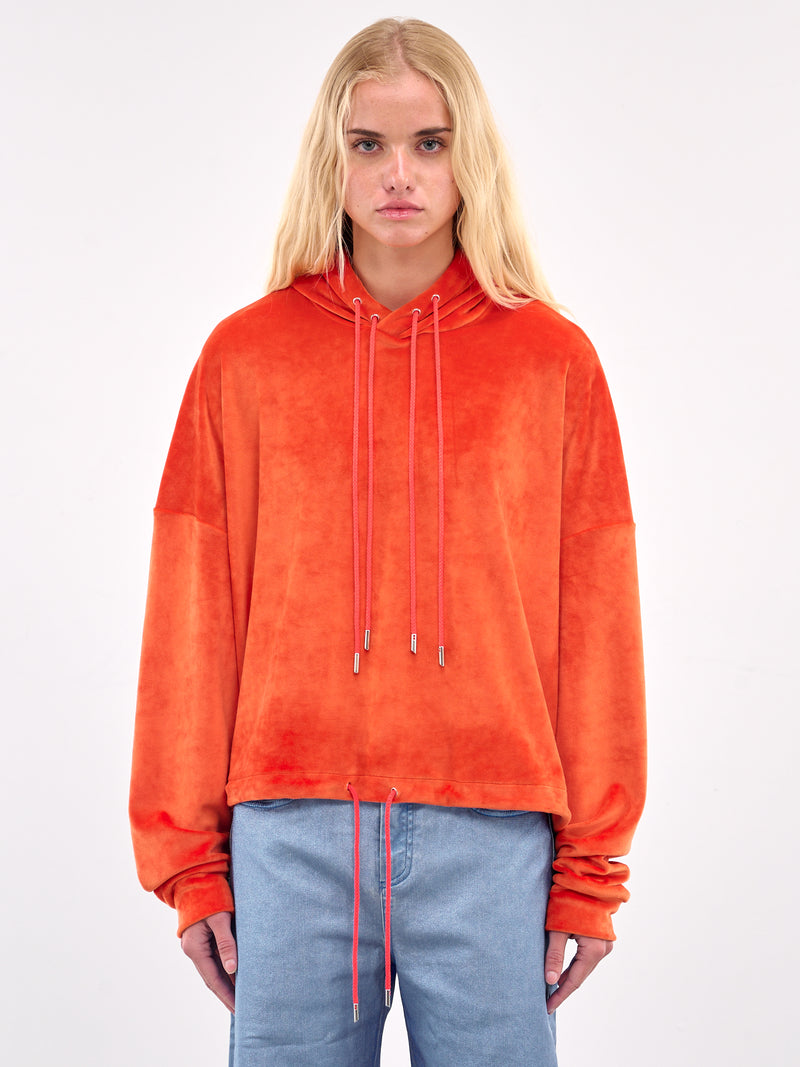 Boxy Hoodie (#007023-204-BLOOD-ORANGE)