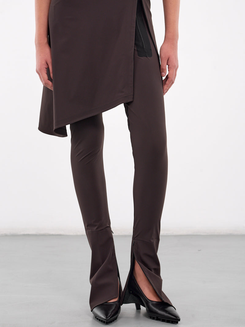 Skirt Trousers (01-02-BROWN)