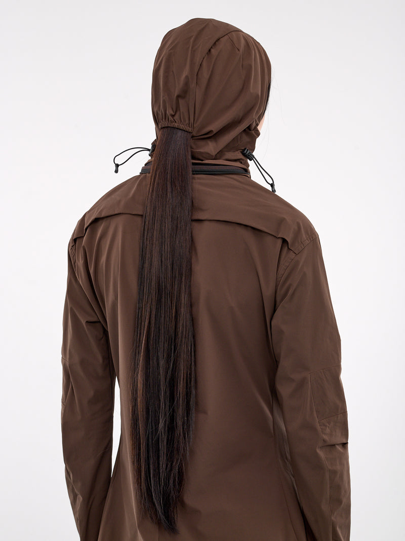 Hooded Shirt (02-18-BROWN)