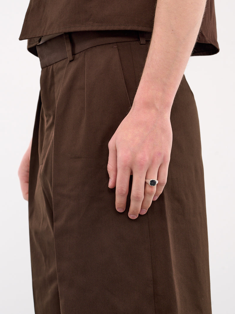 Nature's Smile Signet Ring (NSMILE4-SILVER-BLUE)