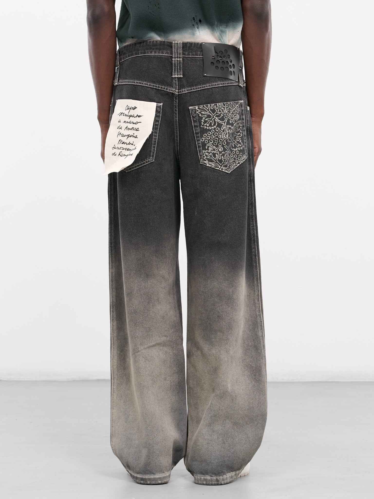Shaded Loose Jeans (FCCO-JS01-01-BLACK-OMBRA-SHADE)