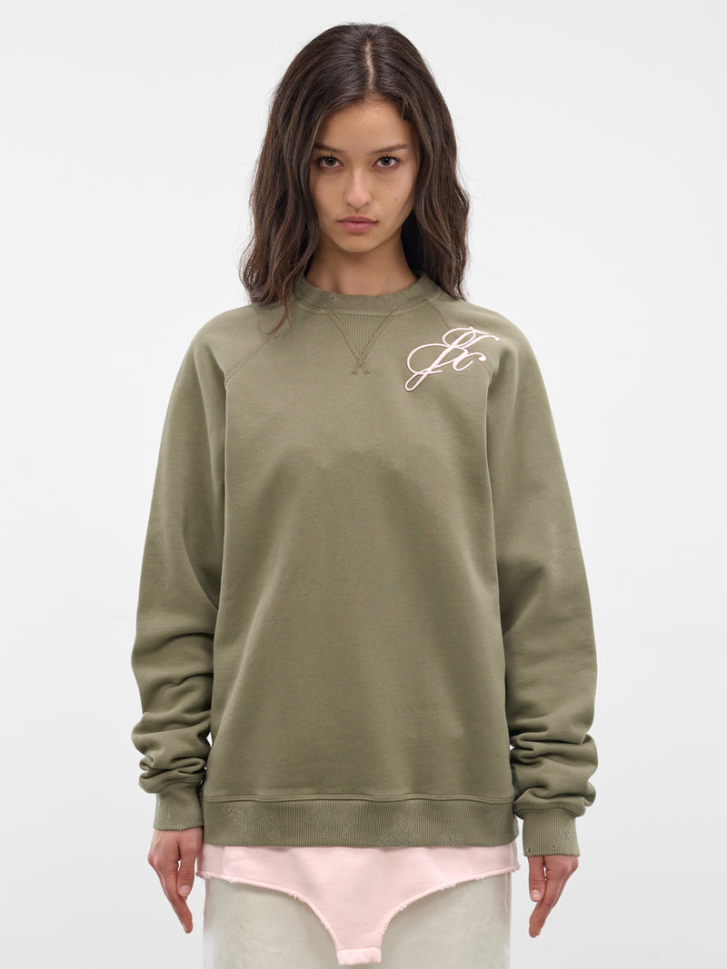 Khaki Jo Crispy Sweatshirt (JO-KHAKI)