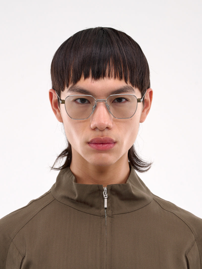 Tap Tap KC3 Glasses (TAPTAP-KC3-GR-GREEN-CLEAR-SILV)