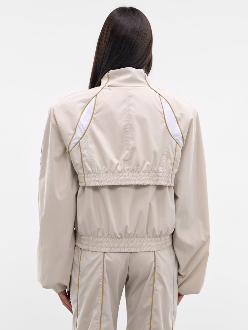 Stone Technical Slash Track Jacket (SS26OW02-W15-STONE
