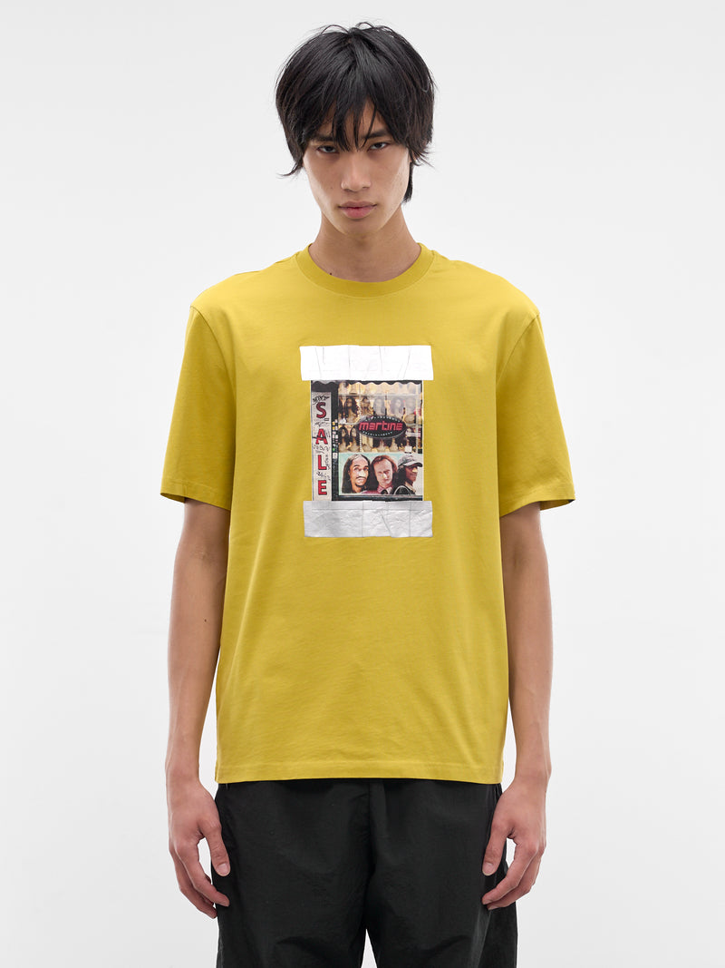 Yellow Classic Graphic Tee (603JS02404N-GREEN)