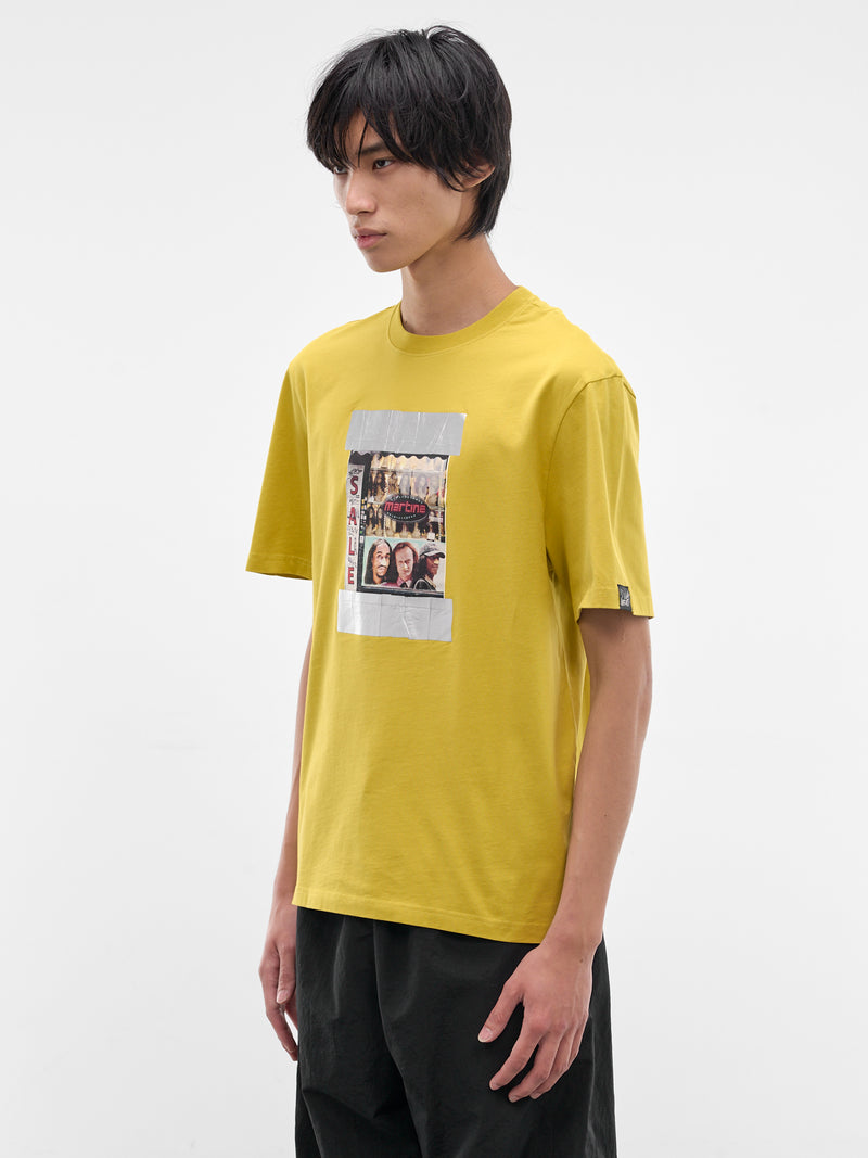 Yellow Classic Graphic Tee (603JS02404N-GREEN)