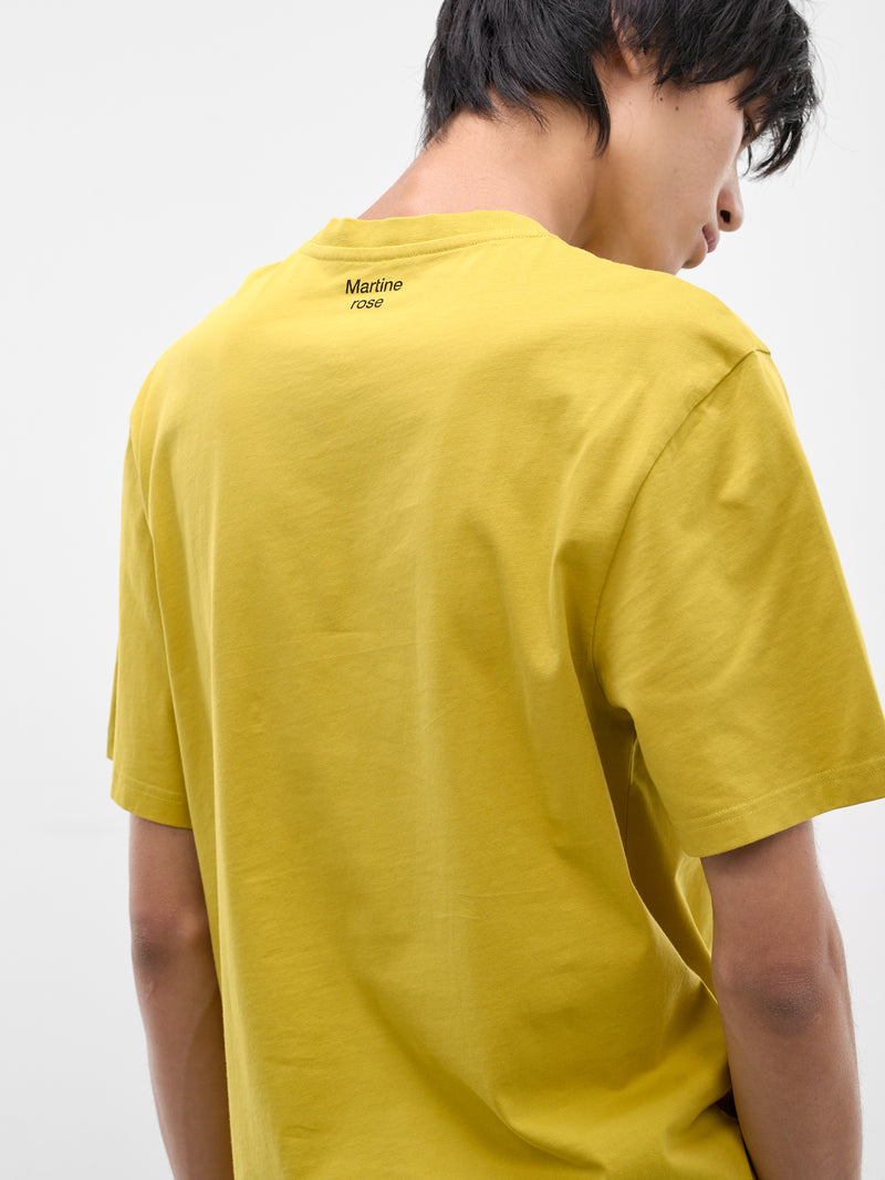 Yellow Classic Graphic Tee (603JS02404N-GREEN)