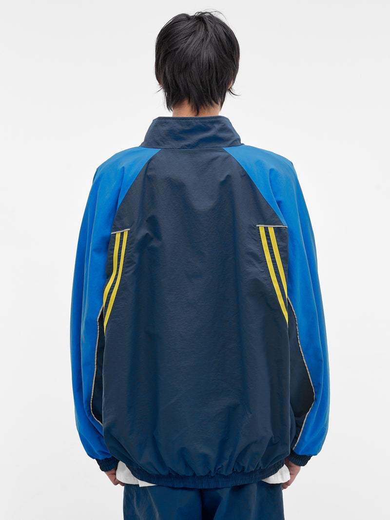 Two-Tone T-Lining Track Jacket (127WP01536-BLUE)