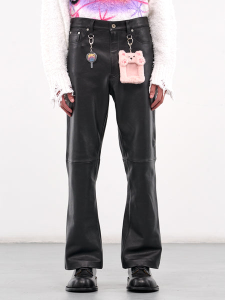 Ita Leather Trousers (03PT294-BLACK)