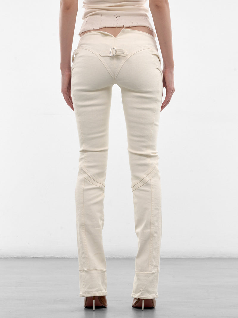 White Drama Of Exile Jeans (05-DRAMA-OF-EXILE-JEANS-WHITE)