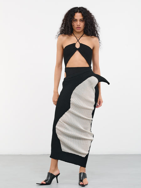 Ribbed Cutout Bodysuit - Long Sleeve – SUUKSESS