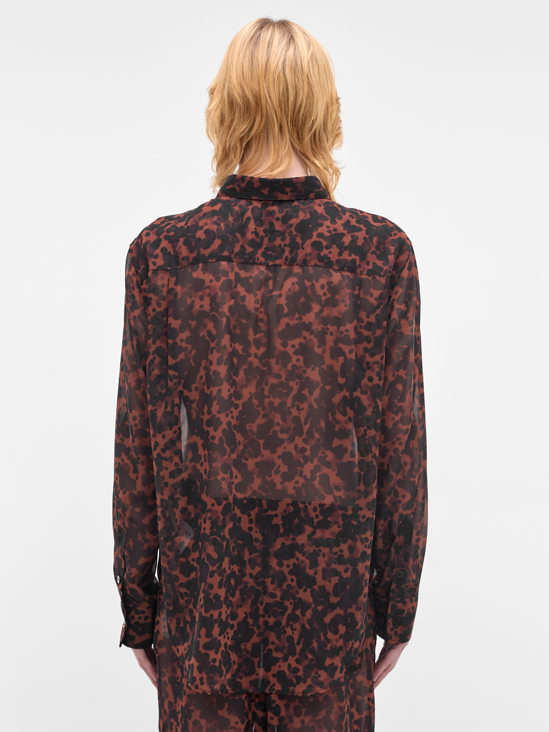 LOUIS GABRIEL NOUCHI Semi-Sheer Shirt | H.Lorenzo - back