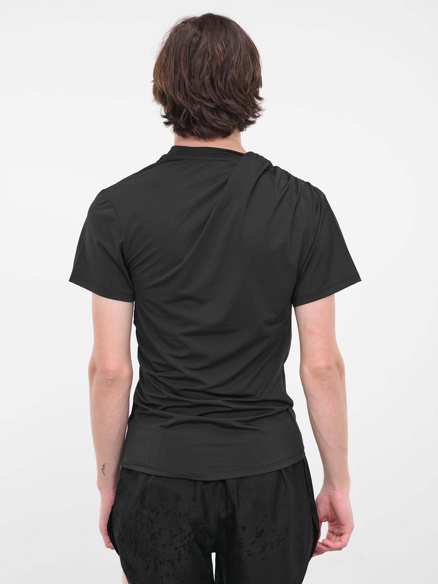 Pleats T-Shirt (0601-T903-BLACK)