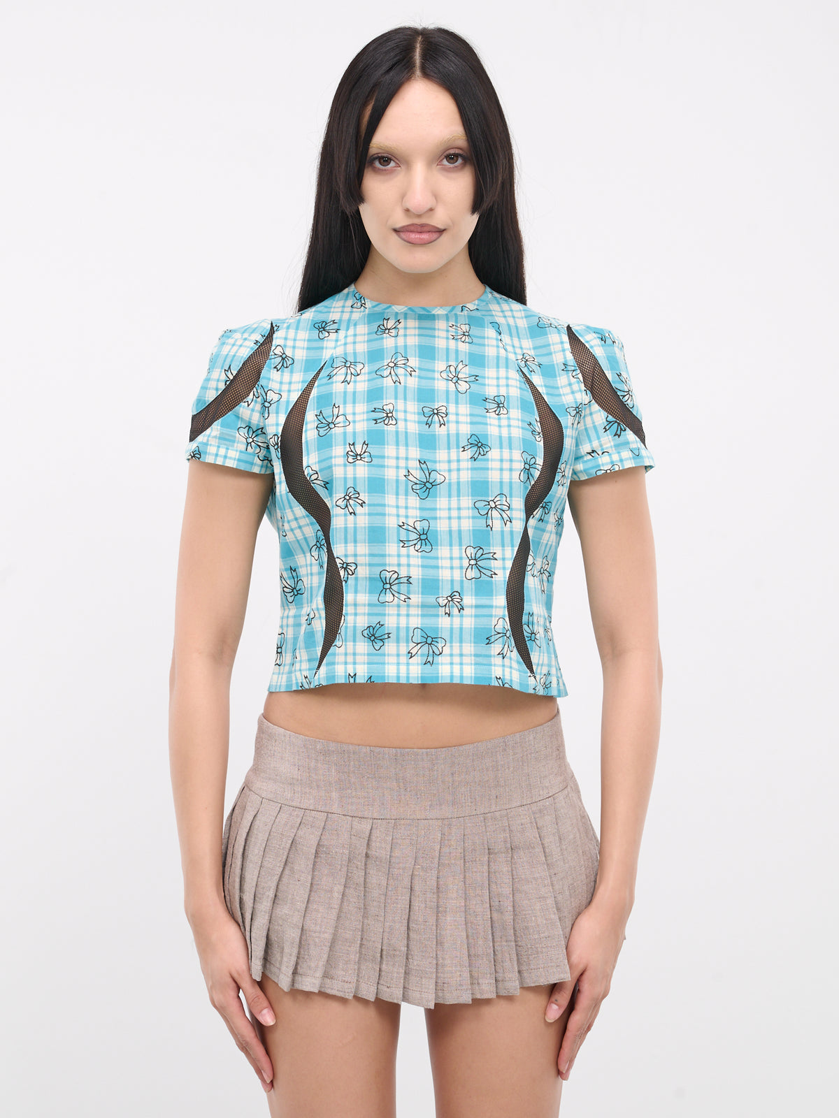 Space Top (062-SPACE-BLUE-CHECK)