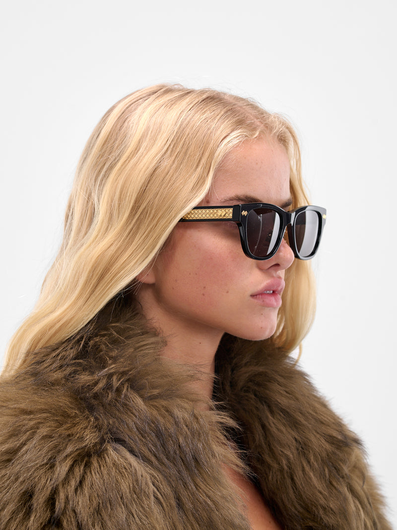 BOTTEGA VENETA Square Sunglasses | H.Lorenzo - styled