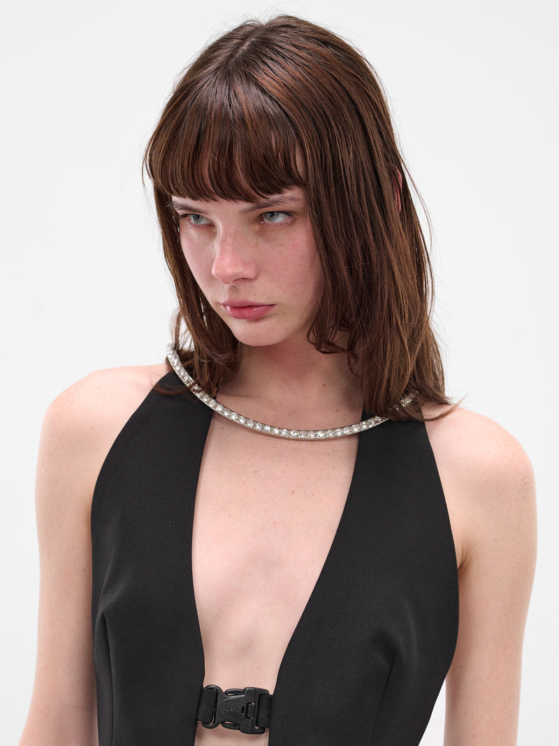 The Silver Line Necklace (LINE-NECKLACE-SILVER)