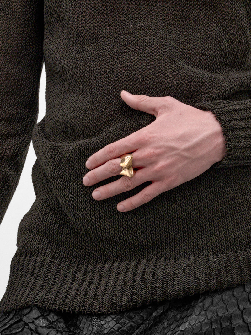 Bronze Liquid Ring 1 (LIQ-R1-01-BRONZE)