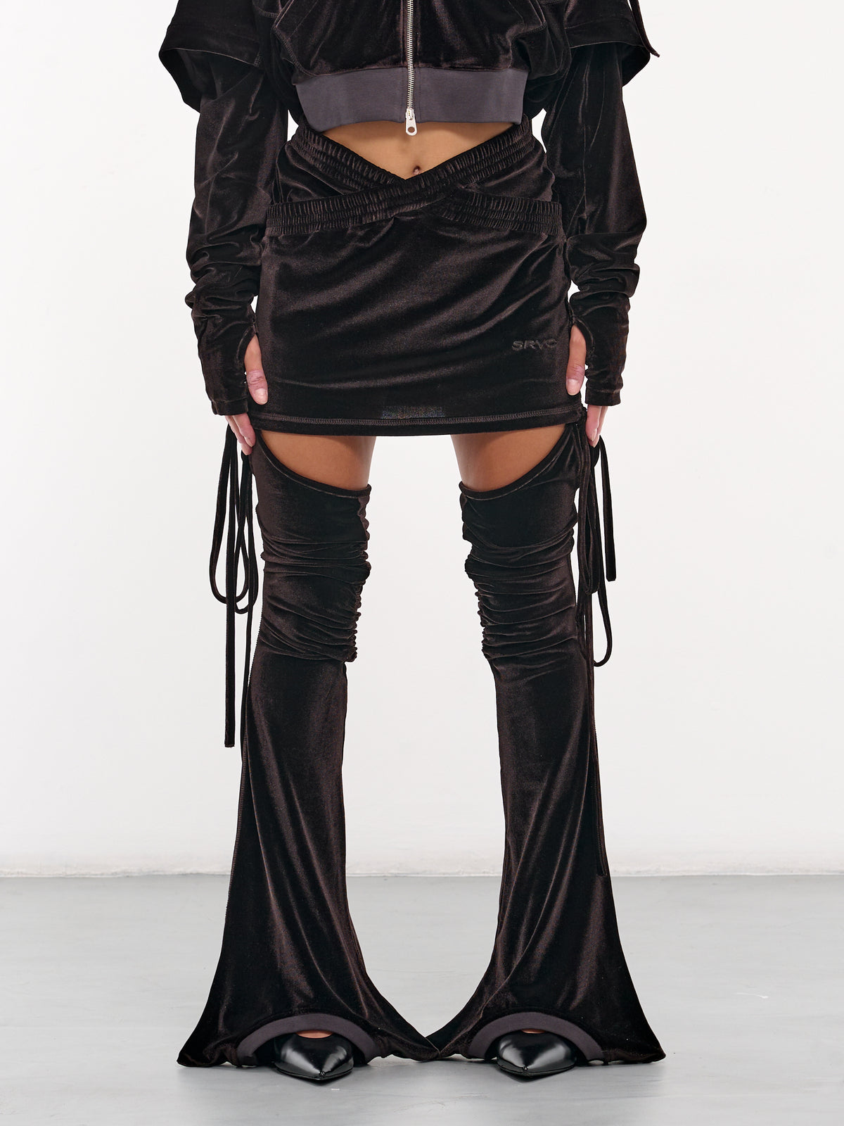 Sacha Skirt (497-333-BROWN)