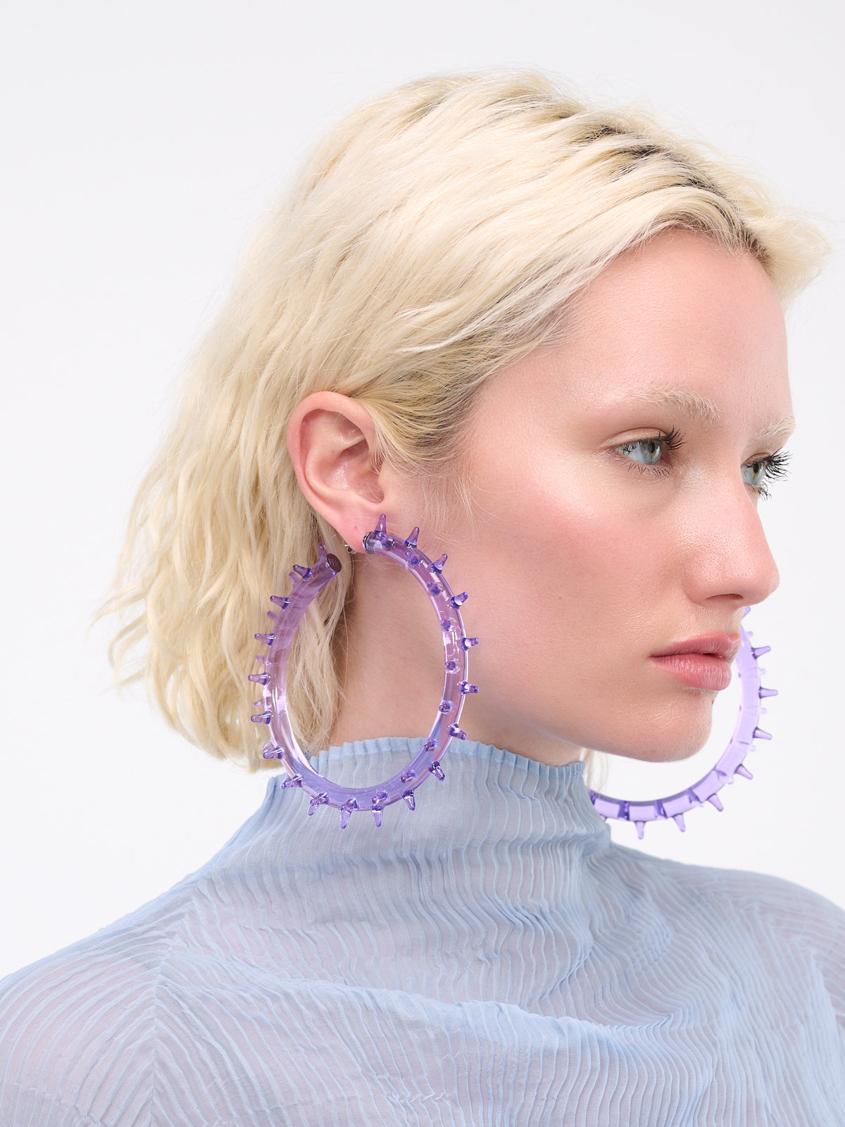 Spikey Hoops Mauve (SPY-HOO-MAUVE)