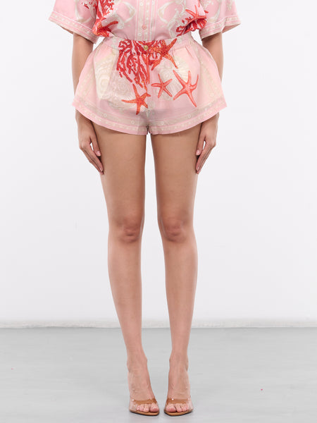 クリスチャンラクロワバザールCHRISTIAN LACROIX BAZAR メッシュレースストレッチ半袖カットソー ボルドーM 【レディース】 クリスチャンラクロワバザールCHRISTIAN LACROIX BAZAR メッシュ