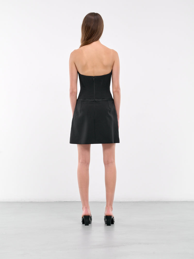 Strapless Mini Dress (1016950-1A12369-1B000-BLACK)