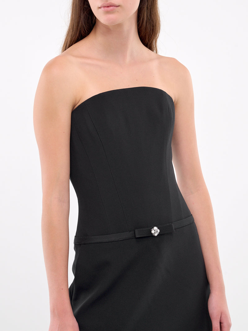 Strapless Mini Dress (1016950-1A12369-1B000-BLACK)