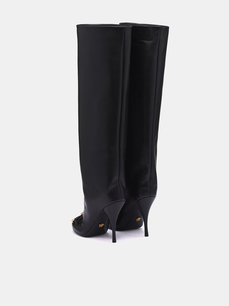 靴 herlipto Noir Ribbon Ankle Boots Her lip to（ブーツ）のフリマアイテム一覧