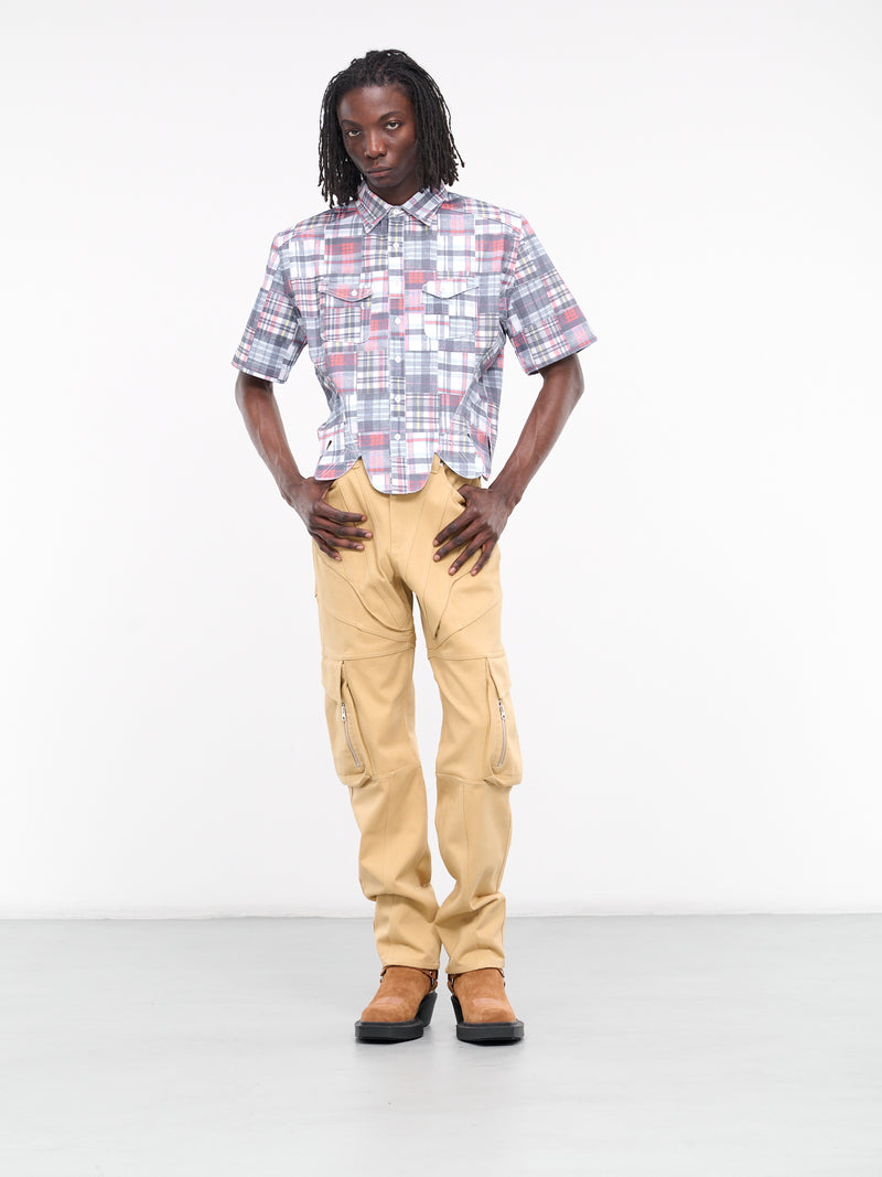 Corset Cargo Trousers (T03-BEIGE)