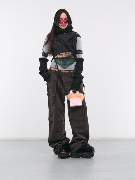 Mesh Long Sleeve Turtleneck (1010202721-DIRNDL-PRINT-MULTI)
