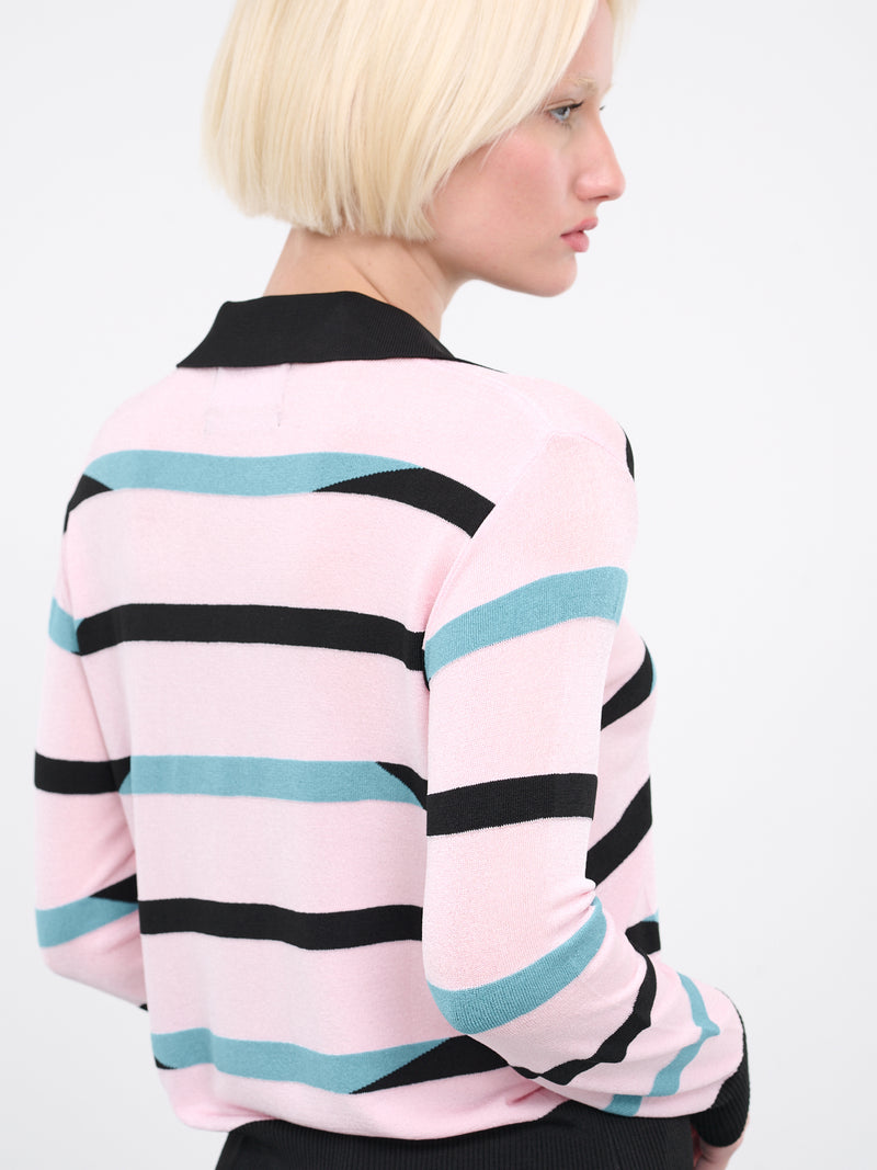 Cruise Sweater (111014-5999-BLUE-PINK-BLACK)