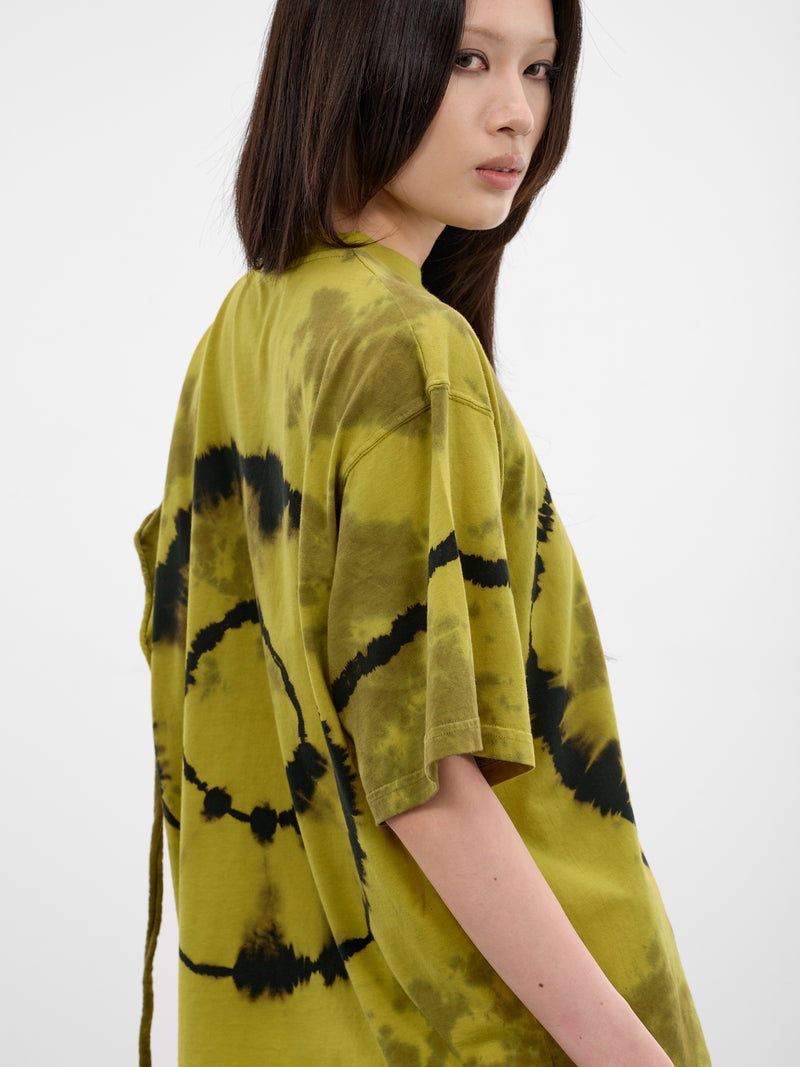 Oversized Reconstructed Tie-Dye Tee (11510241506-MULTI)