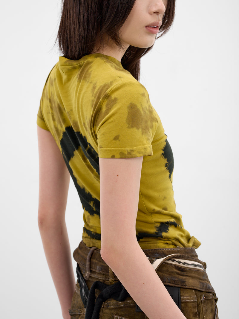 Slim Donut Cut-Out Tie-Dye Tee (11510690903-MULTI)