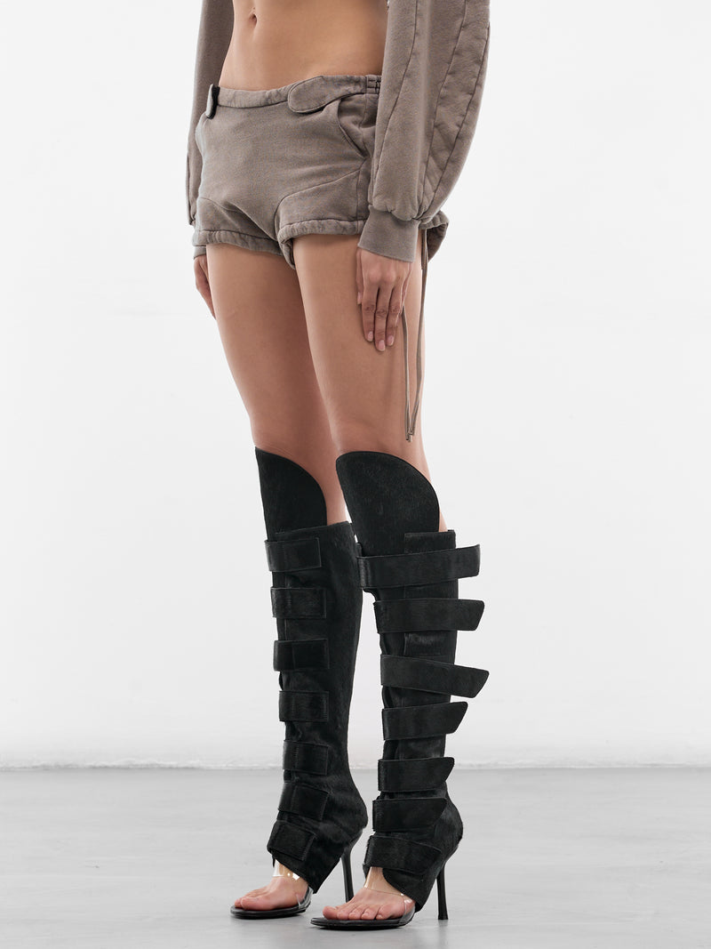 Beige Jersey Raider Shorts (11520451501-BEIGE)