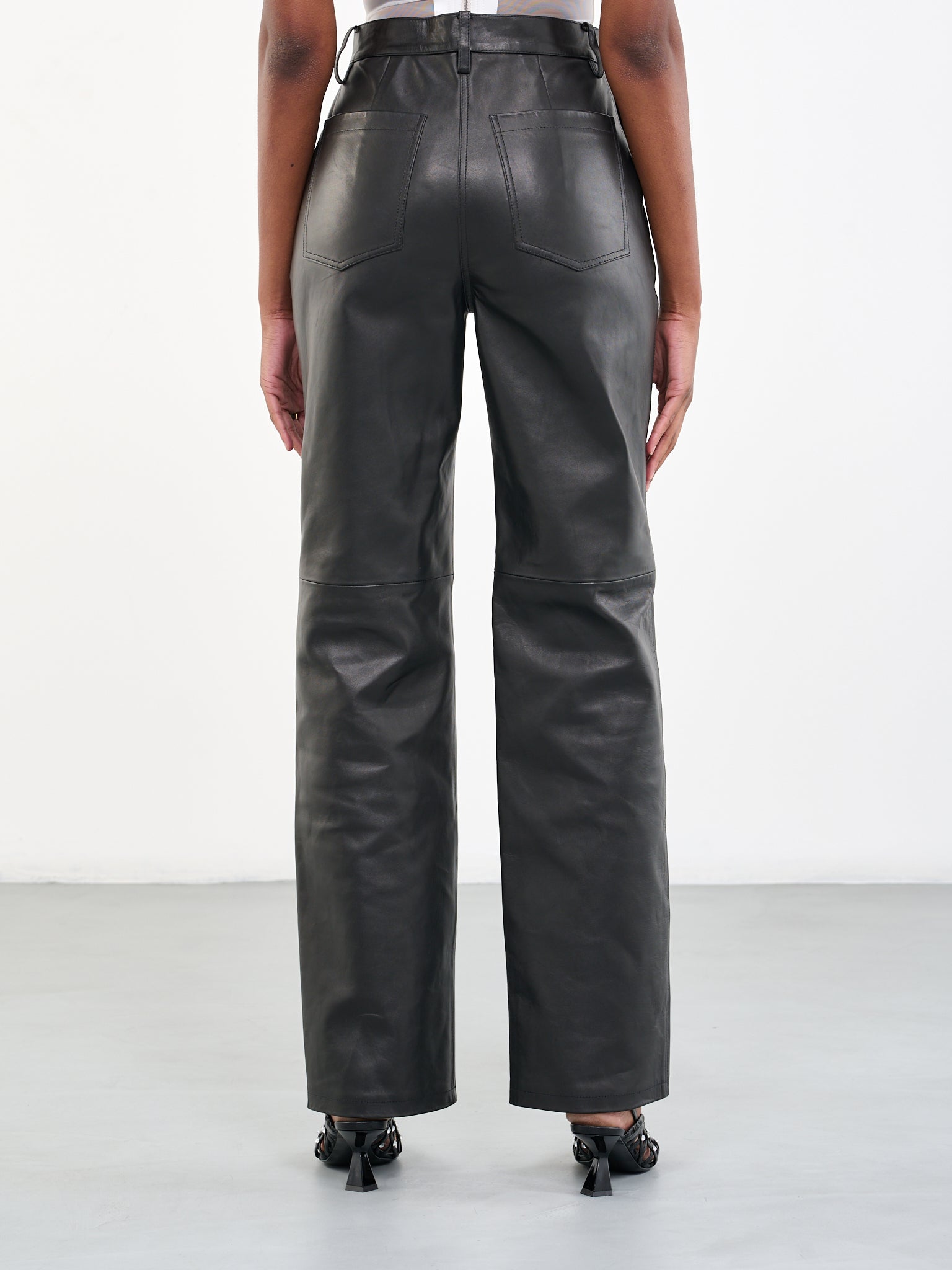 MAGDA BUTRYM Leather Pants | H.Lorenzo - back