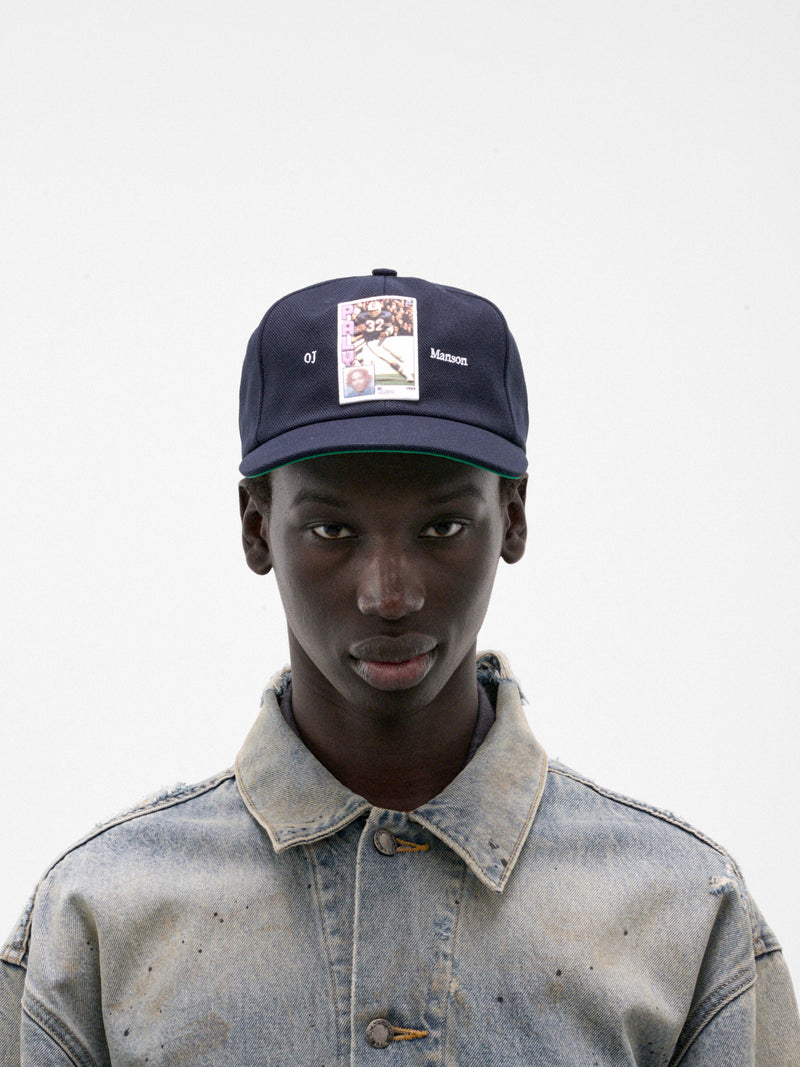 Navy OJ Manson Baseball Hat (13U004Q3018NVY-NAVY)