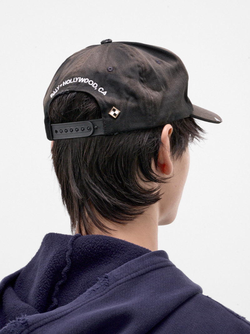 Black Agony Ecstasy Trucker Hat (13U012Q3018BLK-BLACK)
