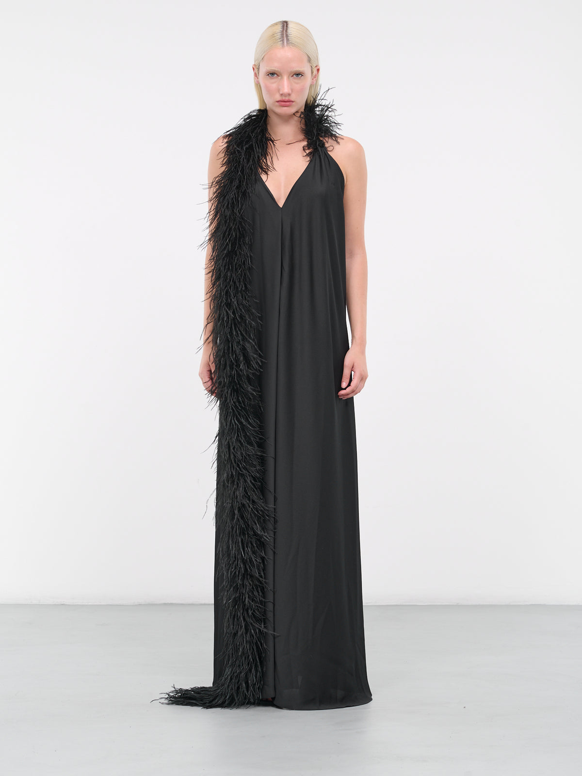Rouge Maxi Dress (16-BLACK)