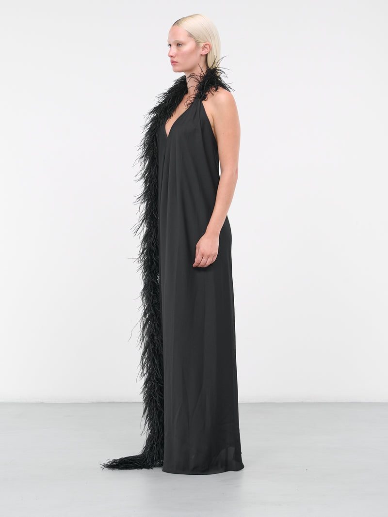Rouge Maxi Dress (16-BLACK)