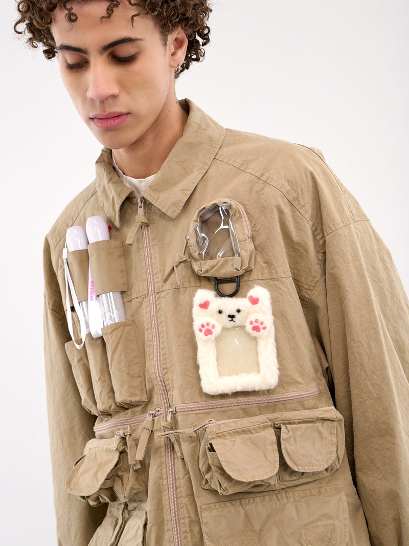Oshi-Katsu Pocket Jacket (16BL217-BEIGE)