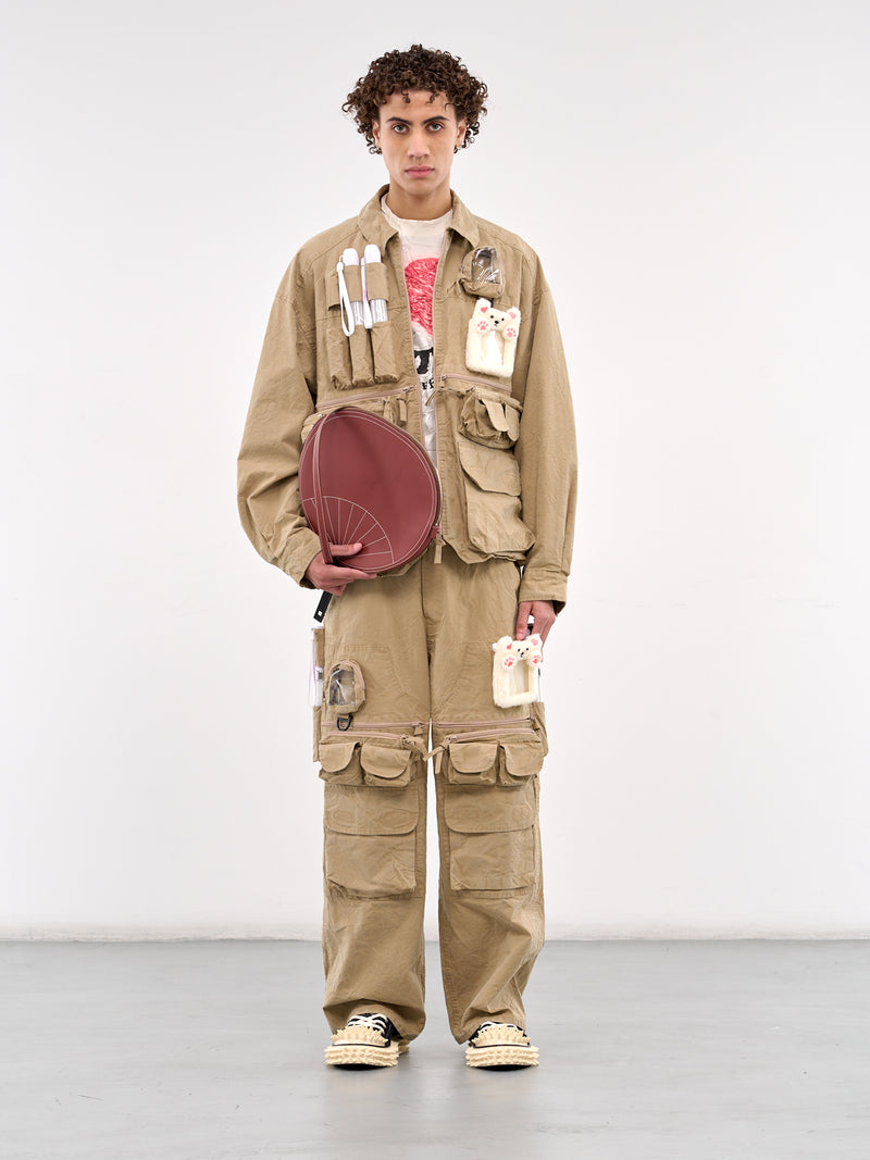 Oshi-Katsu Pocket Jacket (16BL217-BEIGE)