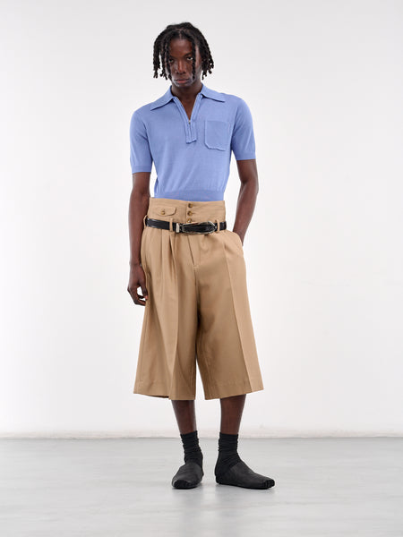 CAMIEL FORTGENS 1 botton POLO ネイビー XXL 19-03-01-01-