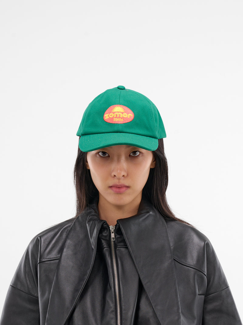 Green Vorte Embroidered Logo Cap (1CAP-VORTE-DEEP-GREEN)