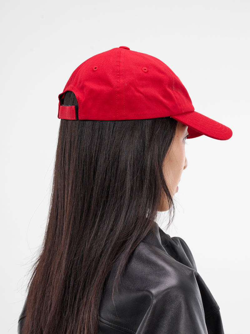 Red Vorte Embroidered Logo Cap (1CAP-VORTE-DEEP-RED)