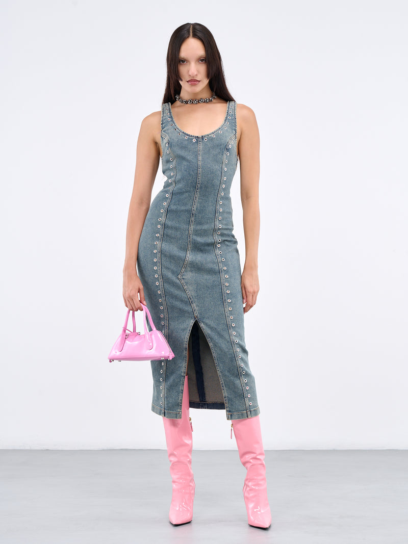 BLUMARINE Jean Dress | H.Lorenzo - styled